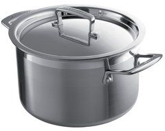 Le Creuset 3-Ply Stainless-Steel 6-1/3-Quart Covered Casserole N2