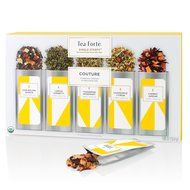 Tea Fort&eacute; Couture SINGLE STEEPS Loose Leaf Tea Sampler, 15 Designer Teas in Single Serve Pouches - Black Tea,... N3