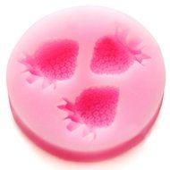 Silicon Strawberry Cake Fondant Mold N3