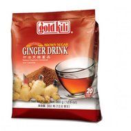 Gold Kili Ginger Drink with Brown Sugar - 40 Sachets Packed in 2 Bags