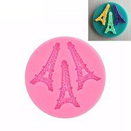 "dipshop Silicone Eiffel Tower Fondant Cake Mold Mini Chocolate Sugar Mould Baking Tool" shopping N2