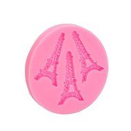 "dipshop Silicone Eiffel Tower Fondant Cake Mold Mini Chocolate Sugar Mould Baking Tool" shopping N3