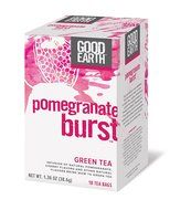 Good Earth Pomegranate Burst Green Tea, 18 Count Tea Bags (Pack of 6) N2