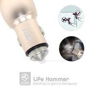 Car Air Purifier, JFA Smart Car Air Ionizer, Ionic Purifier, Odor Eliminator, Auto Air Cleaner Car Freshener Remove... N5