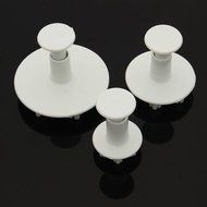 3pcs DIY Snowflake Fondant Plunger Cutter Cake Sugarcraft Mold Tool N2