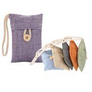 Soledi Natural Air Purifying Bamboo Charcoal Deodorizer Bag Portable Air Freshener for Fridge, Freezers, Closet...