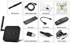 Minix NEO X8-H Android 4.4 TV Box - 2GHz CPU, 4k Video Play Back, Dual Band Wi-Fi, Pre-installed XBMC, Free Air... N4