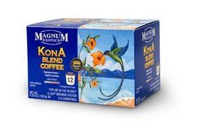 Magnum Exotics Kona Blend Coffee K-Cups 12ct