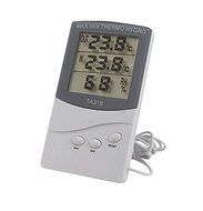 Digital LCD Indoor/outdoor Thermometer Hygrometer Meter Temperature Humidity NEW / 12.4cm Long, 7cm Wide, 1.9cm... N3