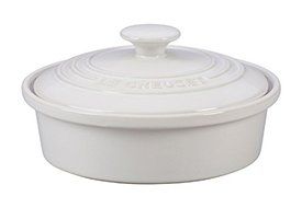 Le Creuset of America Stoneware Camembert Baker, 20-Ounce, White