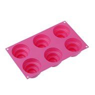 Silikomart Silicone Wonder Cakes Collection Round Mini Wonder Cakes Mold