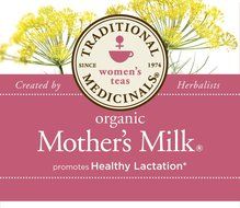 Traditional Medicinals Organic Mother&rsquo;s Milk Tea, 16 Tea Bags (Pack of 6) N20