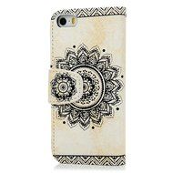 iPhone SE Case,iPhone 5S Case,iPhone 5 Case - Slim Fit Wallet Flip Embossed Totem PU Leather Case with Shock-Absorption... N3