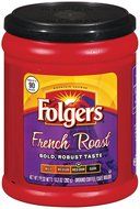 Folgers French Roast Ground Coffee, 24.2 oz