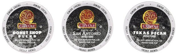 X-Large Box of H.E.B. Cafe Ole Variety Pack (Taste of San Antonio, Texas Pecan &amp; Donut Shop Blend--54 count