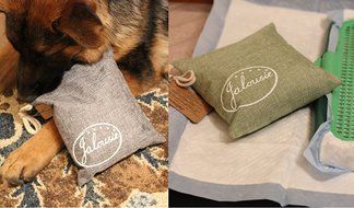 500g Jalousie Air Purifying Activated Bamboo Charcoal Bag Odor Removal for Kitchen Pet Car Closet Basement Prevent... N6