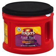 Folgers French Roast Ground Coffee, 24.2 oz N2