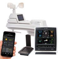 AcuRite 01085RM Color Display (Dark Theme), 5-in-1 Weather Station, &amp; 2-Sensor Weather Environment System with... N3
