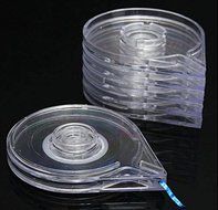 10 Rolls Striping Tape Line Sticker Tips + 6 Layer Case Tool Box Holder Nail Art Manicure Decoration Professional N6