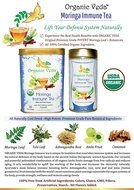 Organic Moringa Ginger Tea (Loose Leaf Tea). USDA Certified Organic. Rich in Antioxidants and Daily Needed Essential... N19