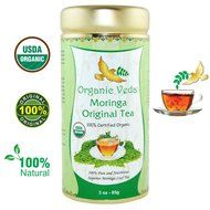 Organic Moringa Ginger Tea (Loose Leaf Tea). USDA Certified Organic. Rich in Antioxidants and Daily Needed Essential... N23