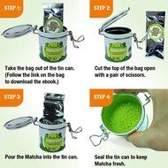 Matcha Green Tea Powder All Natural Weight Loss Metabolism Booster and Diet Smoothie Shake and Fat Burning Supplement... N7