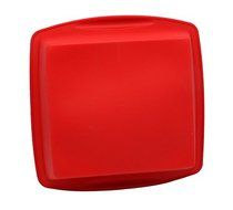 CookEasy Premium Non-stick Silicone Square and Rectangle Pan Set - Cherry Red - Demolds Easily N2