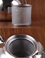 LIUNA High Quality Fashion Durable 1.5L Stainless Steel Teapot Coffee Cold Water Pot Kettle With Strainer Home... N6