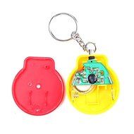 RadiantOrchid 1Pc Personal Safety Alarm Anti-Attack Lost Rape Security Self Defense Keychain Tool Yellow N2