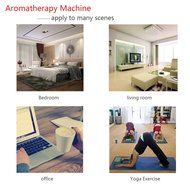 Tuohai 500ML Ultrasonic Aromatherapy Essential Oil Air Diffuser Aroma Mist Humidifier with LED Light for Home... N3