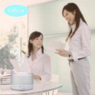 Tuohai 500ML Ultrasonic Aromatherapy Essential Oil Air Diffuser Aroma Mist Humidifier with LED Light for Home... N4