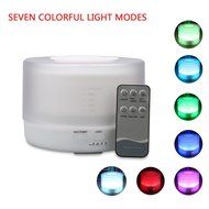 Tuohai 500ML Ultrasonic Aromatherapy Essential Oil Air Diffuser Aroma Mist Humidifier with LED Light for Home... N5