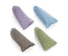 N.CHOOSE Natural Air Purifying Bags, Air Freshener and Shoe Deodorizer, Smelly Shoes Absorb Sweat Charcoal Bag... N4
