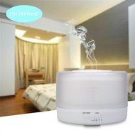 Tuohai 500ML Ultrasonic Aromatherapy Essential Oil Air Diffuser Aroma Mist Humidifier with LED Light for Home... N6