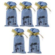 All Natural Bamboo Charcoal Deodorizer Bag Air Purifiers For Home Allergies Smokers Portable Odor Eliminator Car... N4