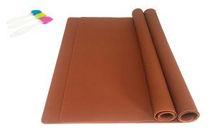 EPHome 2Pack Extra Large Multipurpose Silicone Nonstick Baking Mat, Pastry Mat, Heat Resistant Nonskid Table Mat... N18