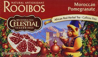 Celestial Seasonings Red Tea Moroccan Pomegranate -- 20 Tea Bags