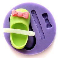 "dipshop DIY Small Shoes Silicone Mold Cake Pudding Chocolate Soap Mould" shopping N3