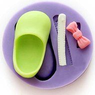 "dipshop DIY Small Shoes Silicone Mold Cake Pudding Chocolate Soap Mould" shopping N5