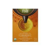 Rishi Tea Organic Herbal Tea Caffeine-Free Turmeric Ginger -- 15 Tea Bags