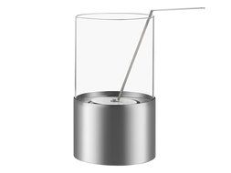 Ignis Ventless Bio Ethanol Fireplace Circum Stainless Steel N2
