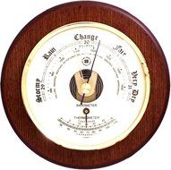 Bey-Berk - Osprey Barometer and Thermometer