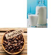 French Cafe Instant Arabica Coffee Mix w/ Nonfat Milk - 100-stick Box N5