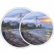 Reston Lloyd A Perfect Day Burner Covers, Set of 4