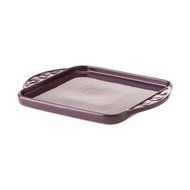Longaberger 8 X 8 Baking Lid Tray Eggplant Pottery Ships Next Day