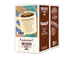 Two Rivers Flavored Sampler Pack Single-Cup Coffee for Keurig K-Cup Brewers, 40 Count N6