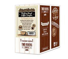 Two Rivers Flavored Sampler Pack Single-Cup Coffee for Keurig K-Cup Brewers, 40 Count N10