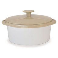 Eclipse Oval Covered Baking Dish, Tan