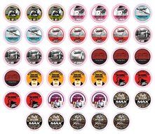 Two Rivers Flavored Sampler Pack Single-Cup Coffee for Keurig K-Cup Brewers, 40 Count N13