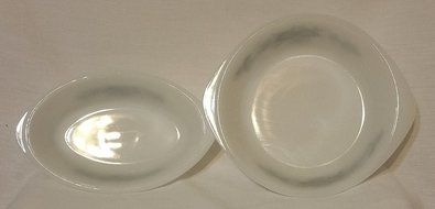 Glasbake - Onion Blue - 2 Piece Set - J235 1 Quart &amp; J514 2 Quart N3